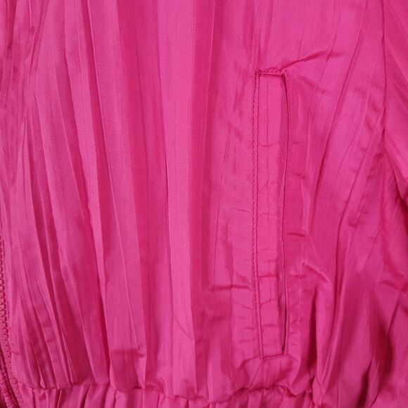 Retro Vibrant Pink Cropped Jacket - Picture 3 of 12